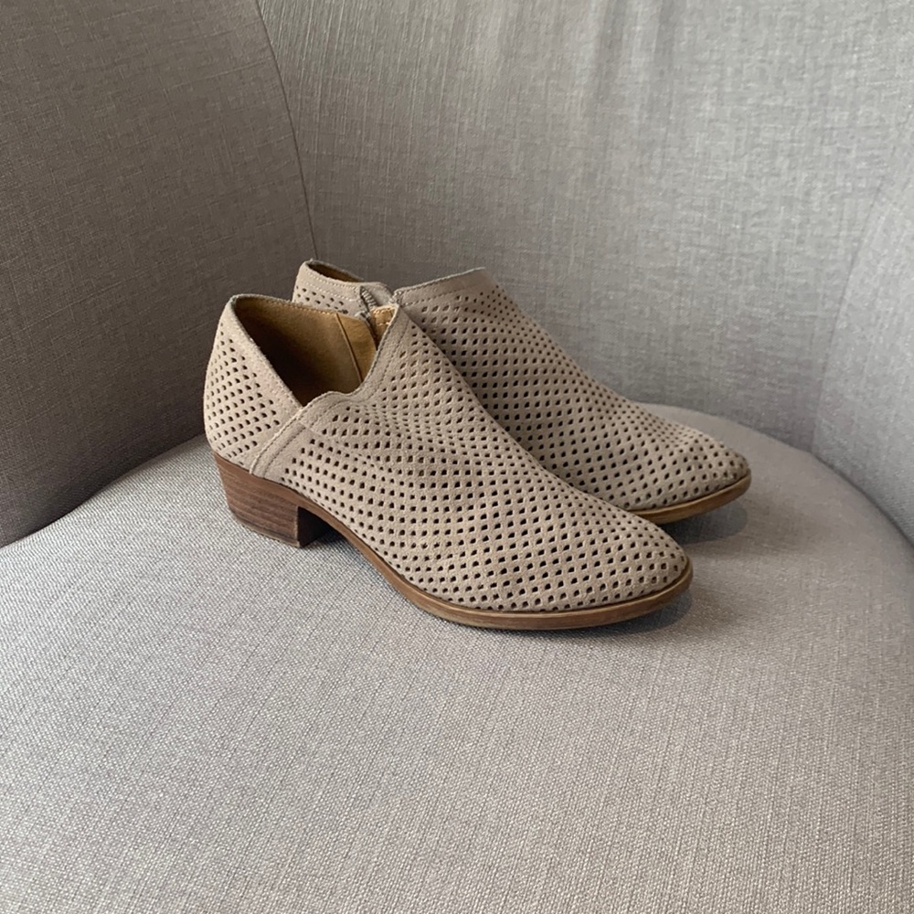Lucky Brand gray booties